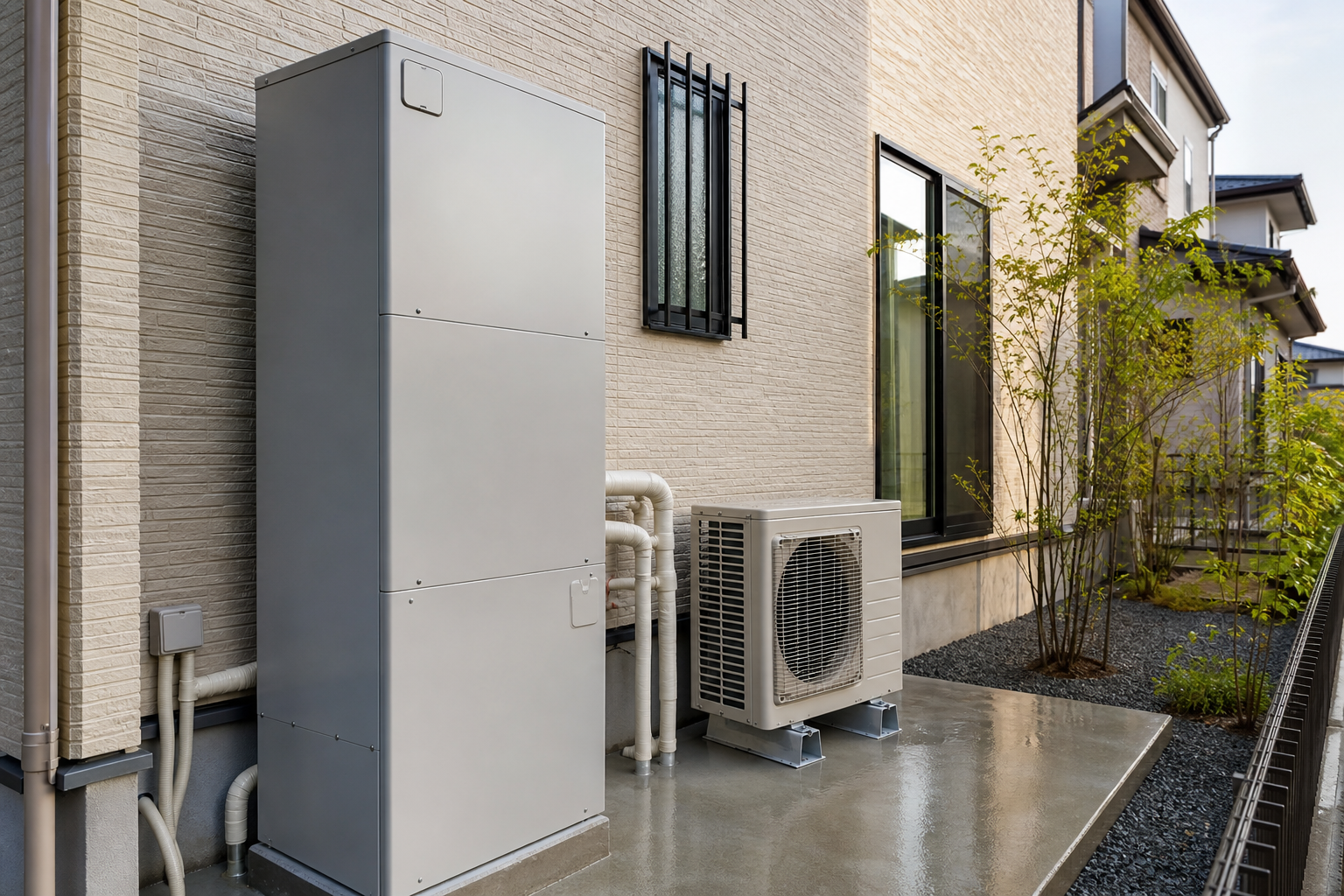 エコキュート交換リフォームの施工事例イメージ